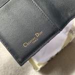 Dior Passport Cover Oblique Canvas Blue