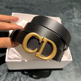 Replica Dior Saddle Calfskin Belt