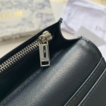 Dior Vertical Long Wallet Men Black