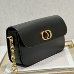 Dior 30 Montaigne Avenue Bag Black Box Calfskin