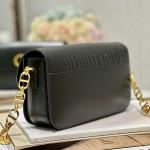 Dior 30 Montaigne Avenue Bag Black Box Calfskin