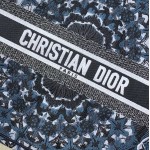 Dior Book Tote Bag Kaleidoscope Blue