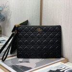 Dior Caro Daily Clutch Black