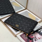 Dior Caro Daily Clutch Black