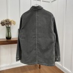 DIOR AND STONE ISLAND Jacket Black Cotton Canvas