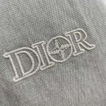 DIOR AND STONE ISLAND Overshirt Gray Cotton