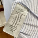 Christian Dior Couture Embroidered Shirt White Cotton