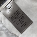 CD Diamond Bermuda Shorts Gray Silk Twill