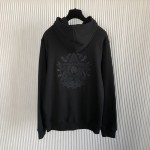 Dior Etoile Embroidered Relaxed-Fit Hooded Sweatshirt Black