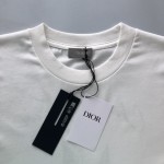 Dior Handwritten Christian Dior Relaxed-Fit T-Shirt White Cotton Jersey