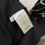 Handwritten Christian Dior Relaxed-Fit T-Shirt Black Cotton Jersey