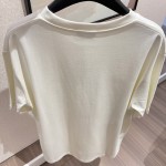 Handwritten Christian Dior Relaxed-Fit T-Shirt White Cotton Jersey