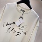 Handwritten Christian Dior Relaxed-Fit T-Shirt White Cotton Jersey