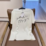 Handwritten Christian Dior Relaxed-Fit T-Shirt White Cotton Jersey