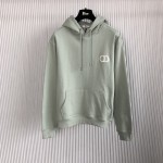 Dior Icon Hooded Sweatshirt Green Cotton Fleece