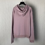 Dior Essentials CD Icon Hooded Sweatshirt Purple Cotton Fleece