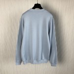 Dior Essentials CD Icon Sweatshirt Blue Cotton Fleece