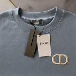 Dior Essentials CD Icon Sweatshirt Blue Cotton Fleece