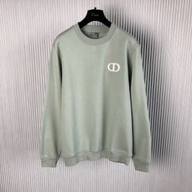 Dior Essentials CD Icon Sweatshirt Green Cotton Fleece