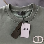 Dior Essentials CD Icon Sweatshirt Green Cotton Fleece