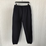 Dior Essentials CD Icon Track Pants Black Cotton Fleece