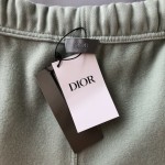 Dior Essentials CD Icon Track Pants Green Cotton Fleece