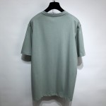 'CD Icon' T-Shirt, Relaxed Fit Green Cotton Jersey