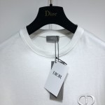 'CD Icon' T-Shirt, Relaxed Fit White Cotton Jersey