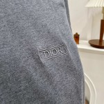 Dior Icons Relaxed-Fit T-Shirt Gray Sea Island Cotton Jersey