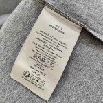 Dior Icons Relaxed-Fit T-Shirt Gray Sea Island Cotton Jersey