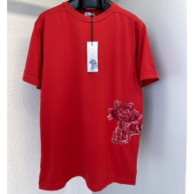 replica DIOR tiger t shirt red