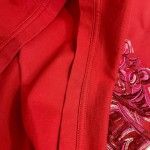 Oversized DIOR AND KENNY SCHARF T-Shirt Red Cotton Jersey