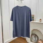 Dior Relaxed-Fit T-Shirt Gray Cotton Jersey