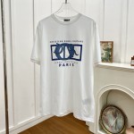 Dior Relaxed-Fit T-Shirt White Cotton Jersey