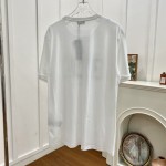 Dior Relaxed-Fit T-Shirt White Cotton Jersey