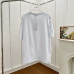 Dior Relaxed-Fit T-Shirt White Slub Organic Cotton Jersey