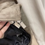 Dior Zipped Varsity Blouson Beige Calfskin