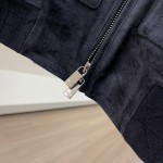 Dior Zipped Varsity Blouson Navy Calfskin