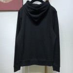 Dior Oversized Christian Dior Atelier Hooded Sweatshirt Black