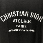 Dior Oversized Christian Dior Atelier T shirt Black