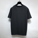 Christian Dior Atelier T-Shirt Gray Wool and Cotton Jersey