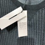 Christian Dior Atelier T-Shirt Gray Wool and Cotton Jersey