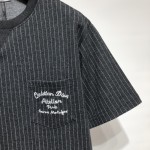 Christian Dior Atelier T-Shirt Gray Wool and Cotton Jersey