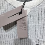 Christian Dior Atelier T-Shirt Ecru Wool and Cotton Jersey