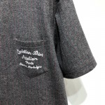 Christian Dior Atelier T-Shirt Black Wool and Cotton Jersey