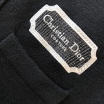 'Christian Dior COUTURE' Cardigan Black Cashmere Jersey