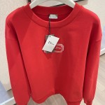 Christian Dior COUTURE Sweater Red Cashmere Jersey