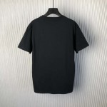 Christian Dior Couture T-Shirt Relaxed Fit Black Cotton Jersey