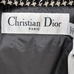 Dior Christian Dior Logo Sleeveless Down Vest Gray