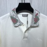 DIOR AND DUNCAN GRANT AND CHARLESTON Relaxed-Fit Polo Shirt White